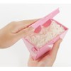 日新商事 弁当デコレーション用品 ピンク 113x90x77mm パパッとおにぎり いっきに3個 SV-5004