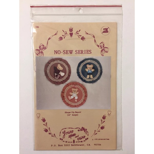 Yours Mine And Ours Vintage 80s No Sew Series Shape