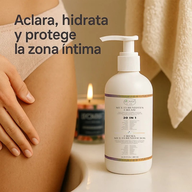 Crema 20 En 1 Uso Personal Y Profesional Spa Vegana