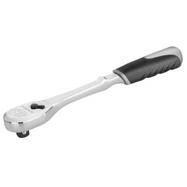 Ingersoll Rand 1/4-Inch Drive 90-Tooth Ratchet with Comfort Grip Handle, Chrome Vanadium Steel, Mirror-Polish Finish, Sealed Head for Durability - 759991