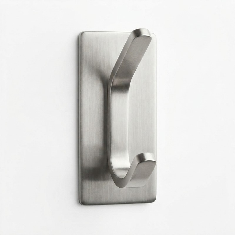 Double Adhesive Wall Hooks for Towel & Coat Storage –