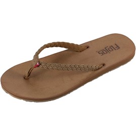 FLOJOS Women's Harper Sandal, Tan, 7