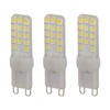 3Pcs G9 LED Light Bulb Dimmable Energy Saving Bi Pin