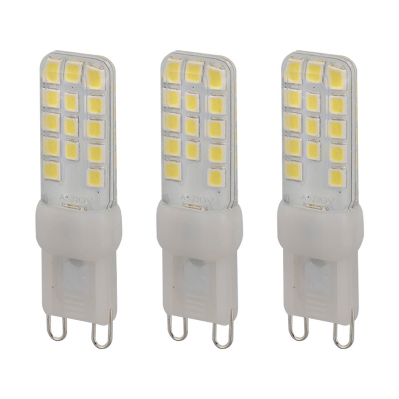 3Pcs G9 LED Light Bulb Dimmable Energy Saving Bi Pin