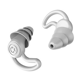 1 Pair Silicone Quiet Ear Plugs, Reusable Noise Reduction Earplugs Hearing Protection Earplug for Sleeping Noise Cancelling - Gray