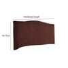WINS Bed Headboard Cover Bed Headboard Covers Stretch Velvet Headboard