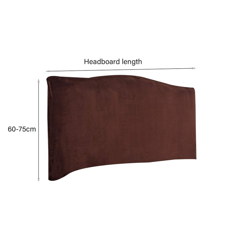 WINS Bed Headboard Cover Bed Headboard Covers Stretch Velvet Headboard