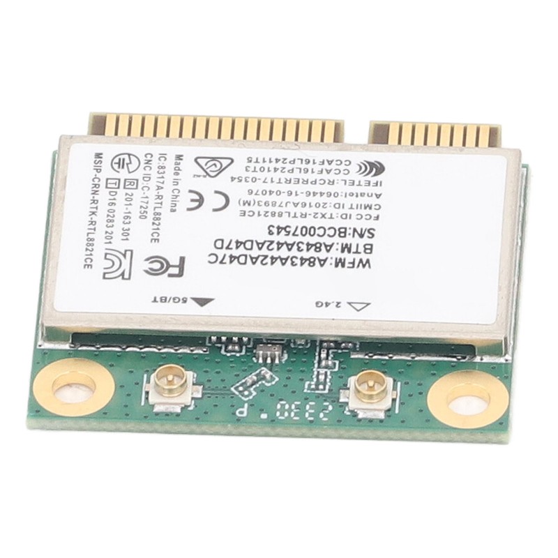RTL8821CE Network Card Module 433Mbps BT4.2 802.11AC 2.4GHz 5GHz Mini