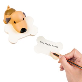 Puppy Notes Sticky Notes Holder | Novelty Dog Notepad Dispenser | Fun Memo Note Pad | Desktop Organiser | Stationery Gift Idea for Dog Lovers | School Office Desk…