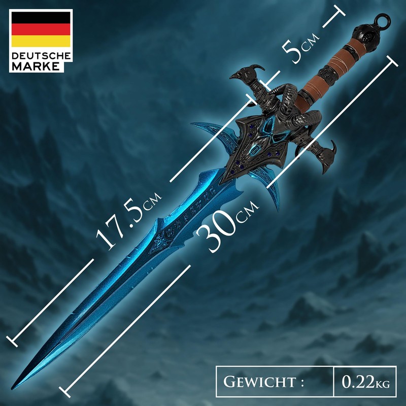 World of Warcraft Frostmourne Deluxe 30cm Version Sword Letter Opener