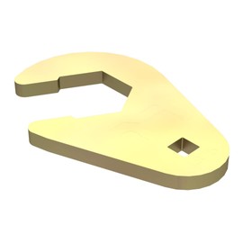 Metalcloak Crow's Foot 1 7/8" Duroflex Jam Nut Wrench, Designed to Work with Duroflex Control Arms, Work with ½” Ratchet, Precise Fit