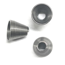 (24 Pack) Ballyhoo Rig Bait Springs for Saltwater Fishing and Trolling. Stainless Steel Medium Size. Ballyhoo Bait Springs for Making Ballyhoo Rigs. Tuna Dolphin Wahoo Mahi Offshore Fishing Lures