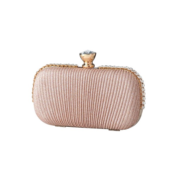 CORIOS Clutch Bag Women's Rhinestone Evening Bag Small Bag Elegant