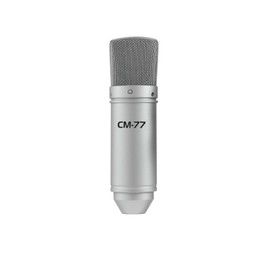 OMNITRONIC MIC CM-77 Kondensatormikrofon | Kondensatormikrofon für professionelle Studio- und Live-Einsätze