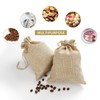 Homealexa 20 Piece Jute Jute Bags 15 x 20 cm