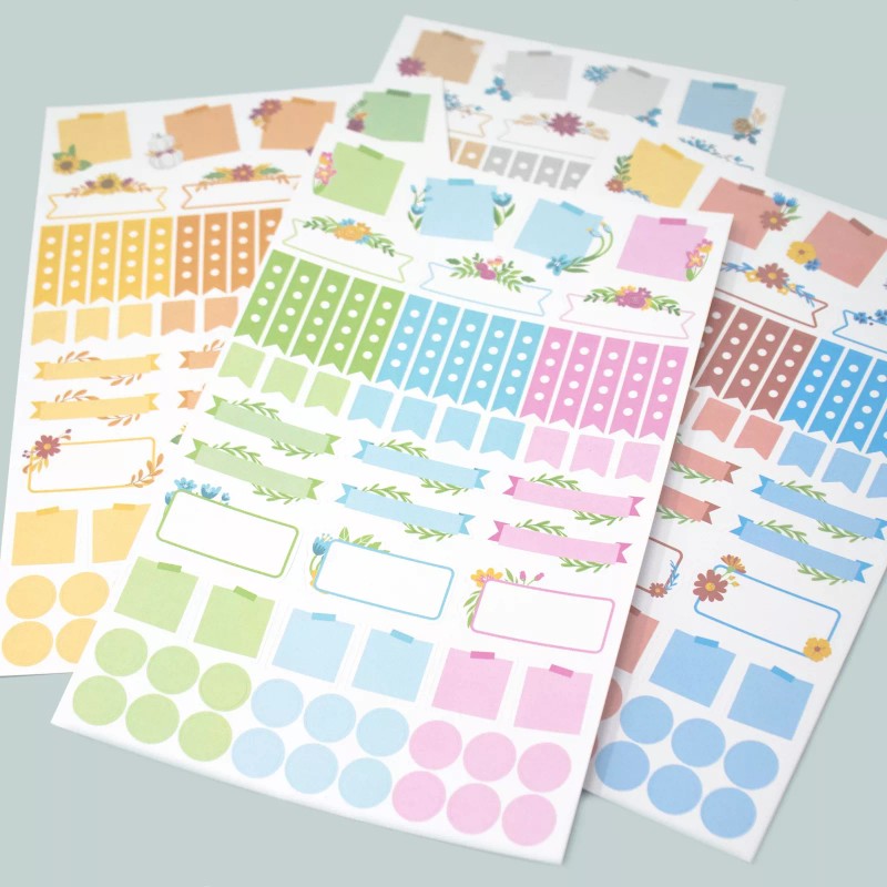 bloomdailyplanners bloom daily planners Planner Sticker Pack, Decorative Florals