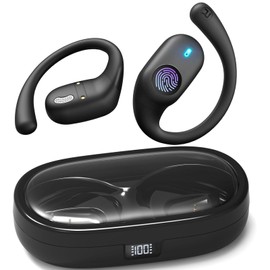 FORALES True Open Ear Sports Headphones, OWS Bluetooth 5.3 Earbuds