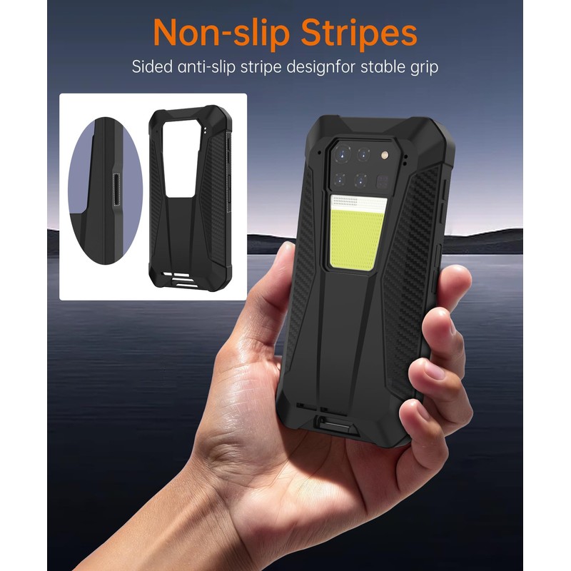 8849 Tank 3 Case with 2 Screen Protector Black