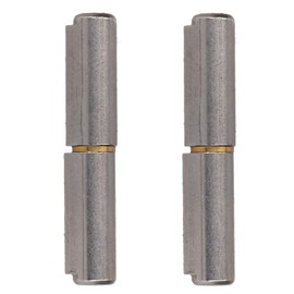 Pack 2 Lift Off Bullet Hinge Weld On Brass Bush 13x80mm Heavy Duty Industrial