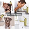 KAIYING Bathroom Sink Faucet with Pull Out Sprayer, Single Handle