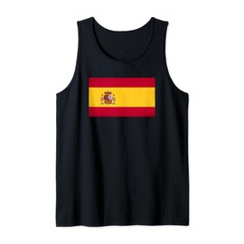 Spain Flag Europe Pride In My DNA For Men Women Kids Tank Top