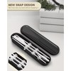 PHILIPALA 2 Sets 18/8 Stainless Reusable Utensils Set with Case,