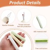 Yuio 3pcs 2-in-1 Needle Threader Seam Ripper, Stretchable Plug-in Sewing
