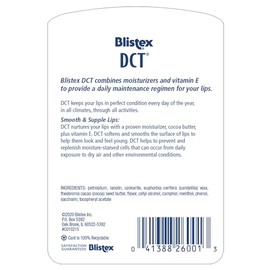 Blistex Dct Tratamiento de acondicionamiento diario, 0.25 oz, paquete de 12