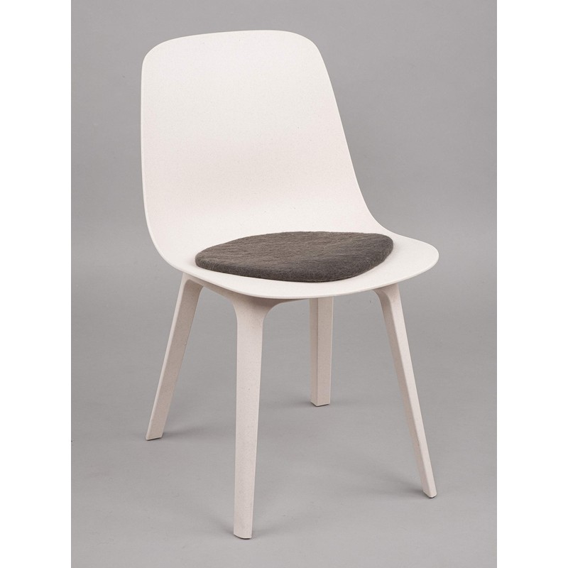 myfelt Kuno Flat Felt Seat Cushion, Round Diameter 36 cm,