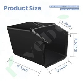Lawn Mower Rear Grass Catcher Bag W/Grass Catcher Frame Set Comapatible with Kobalt 40V Max KM 2041B-06, 2040X-06