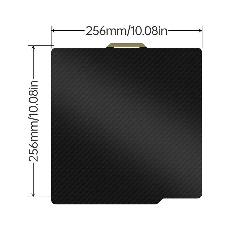 BIQU Panda Build Plate 256x256MM Double Side Textured&SMooth PEI PET