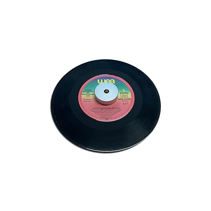 Single Vinyl Records Puck Aluminium Protected