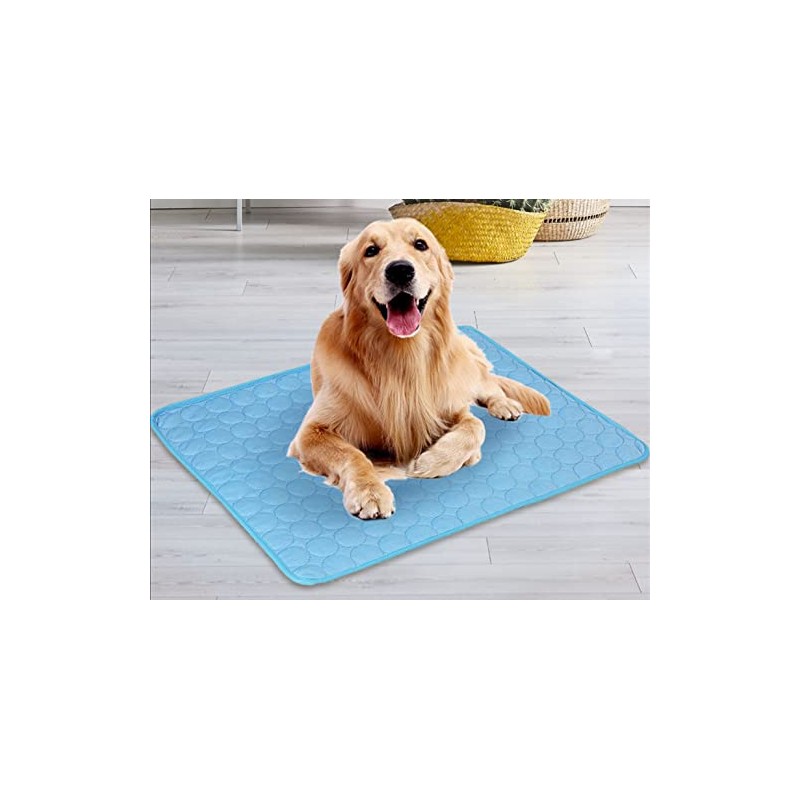 Dog Cooling Mat Summer Pet Bed Self Cooling Machine Washable