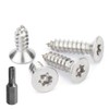 FarDeer Stainless Steel Flat Head Self-Tapping Screws M4/M5 Security Sheet
