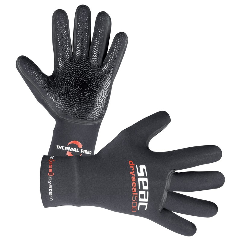 Dryseal Glove 5mm by Seac Sub RV black Size:M