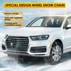 Snow Chains Tire Chains for Car Trucks 8 Pieces Universal