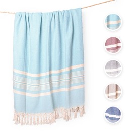 Our m2 Luxury Turkish Beach Towel Premium Turkish Cotton Towels Sand Free Quick Dry Bath Towels 72 x 39 Beach Towels Light Beach Blanket Multipurpose Pareo Picnic Yoga Towel X Large (Turquoise)