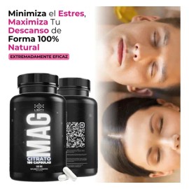 Citrato Magnesio 100 Puro 180 Capsulas