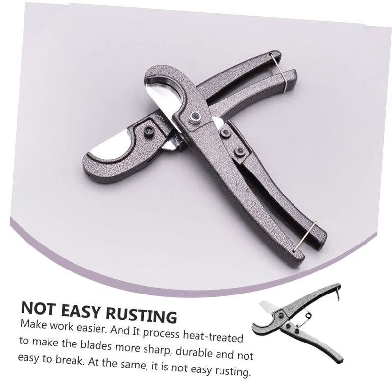 Mipcase Heavy Duty Hose Cutter Professional Tube Cutting Scissors with