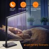 Himigo LED Desk Lamp with Wireless Charger,Eye-Caring Table Lamps,Stepless Dimmable
