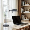 VONLUCE LED Desk Lamp, Adjustable Industrial Style Metal Table Lamp,
