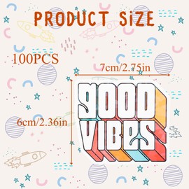 Tabanzhe 100PCS Water Bottle Stickers-Cute Waterproof Cartoon Stickers Vinyl Aesthetic Decals for Computer Phone Skateboard Luggage Laptop Kids Adults