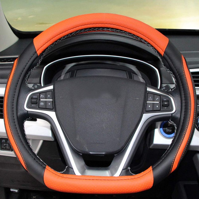 D Cut Steering Wheel Cover - D Shaped Flat Bottom