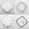 MABUSIYI IP65 Waterproof Junction Box, ABS Plastic Electrical Outdoor Junction