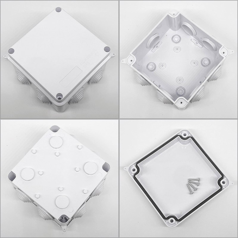 MABUSIYI IP65 Waterproof Junction Box, ABS Plastic Electrical Outdoor Junction
