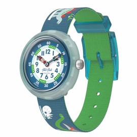 Flik Flak Unisex Kids Watch Casual Blue Bio-sourced Quartz Living History