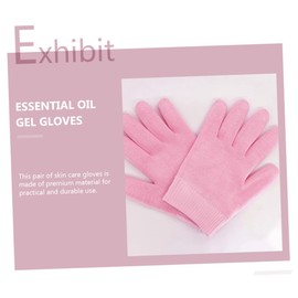 WOONEKY Moisturizing Gloves Exfoliating Essential Oil Skin for Dry Hands Adult Hand Skin Set