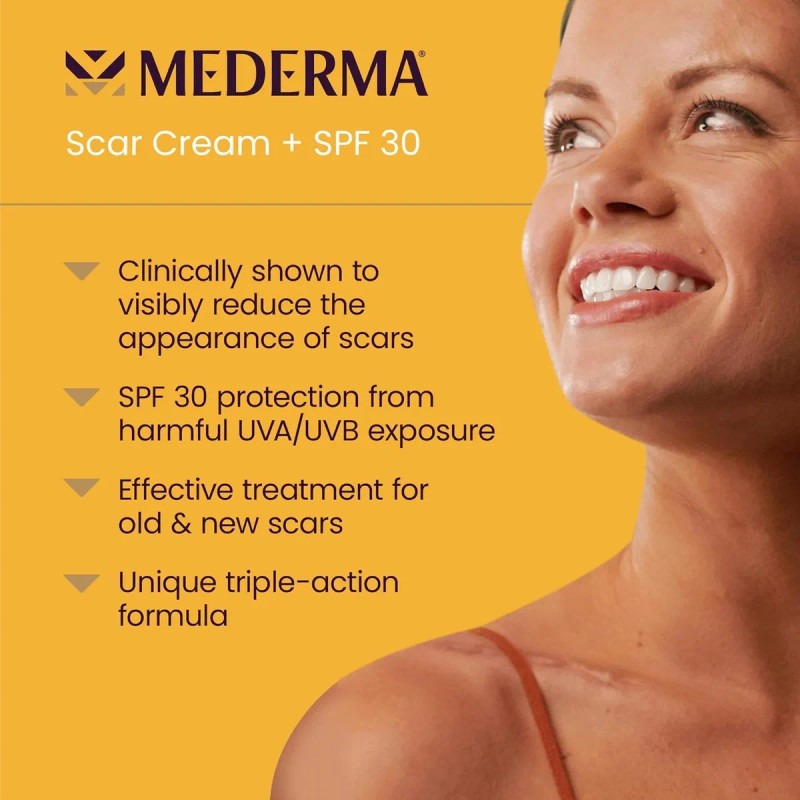 Crema Mederma Spf Desvanece Elimina Cicatrices Acné Todo Tipo Piel