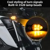 LOPHE Pack of 4 LED Motorcycle Indicators, 12 V Motorcycle