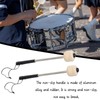 2 x drumsticks, fan drum, drum mallet, marching mallet, bass